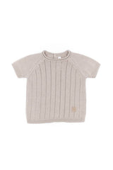 Maglia righe con pantaloncini - Linea Knitted Bamboom