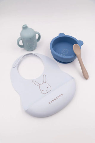 Set Baby in silicone per la pappa - Bamboom