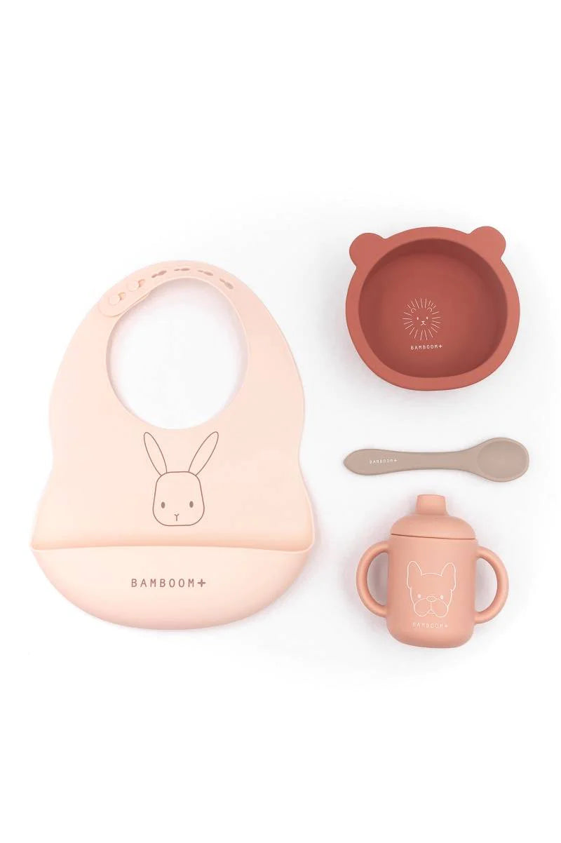 Set Baby in silicone per la pappa - Bamboom