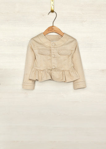 Giacca twill bambina